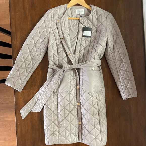 NWT PATTY KIM Long Puffy Jacket / Coat - Picture 3 of 8